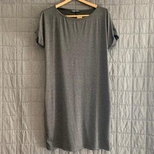 NWT - Gray T-shirt Dress w/ pockets